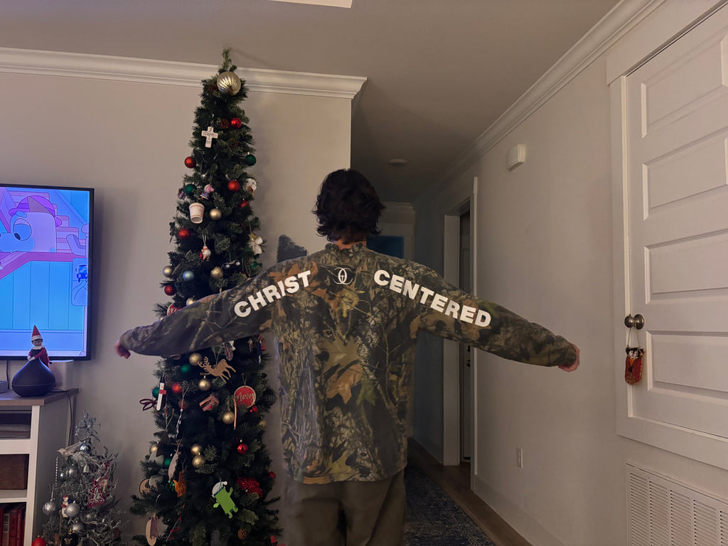 Heavyweight Camo Christ Centered Long Sleeve