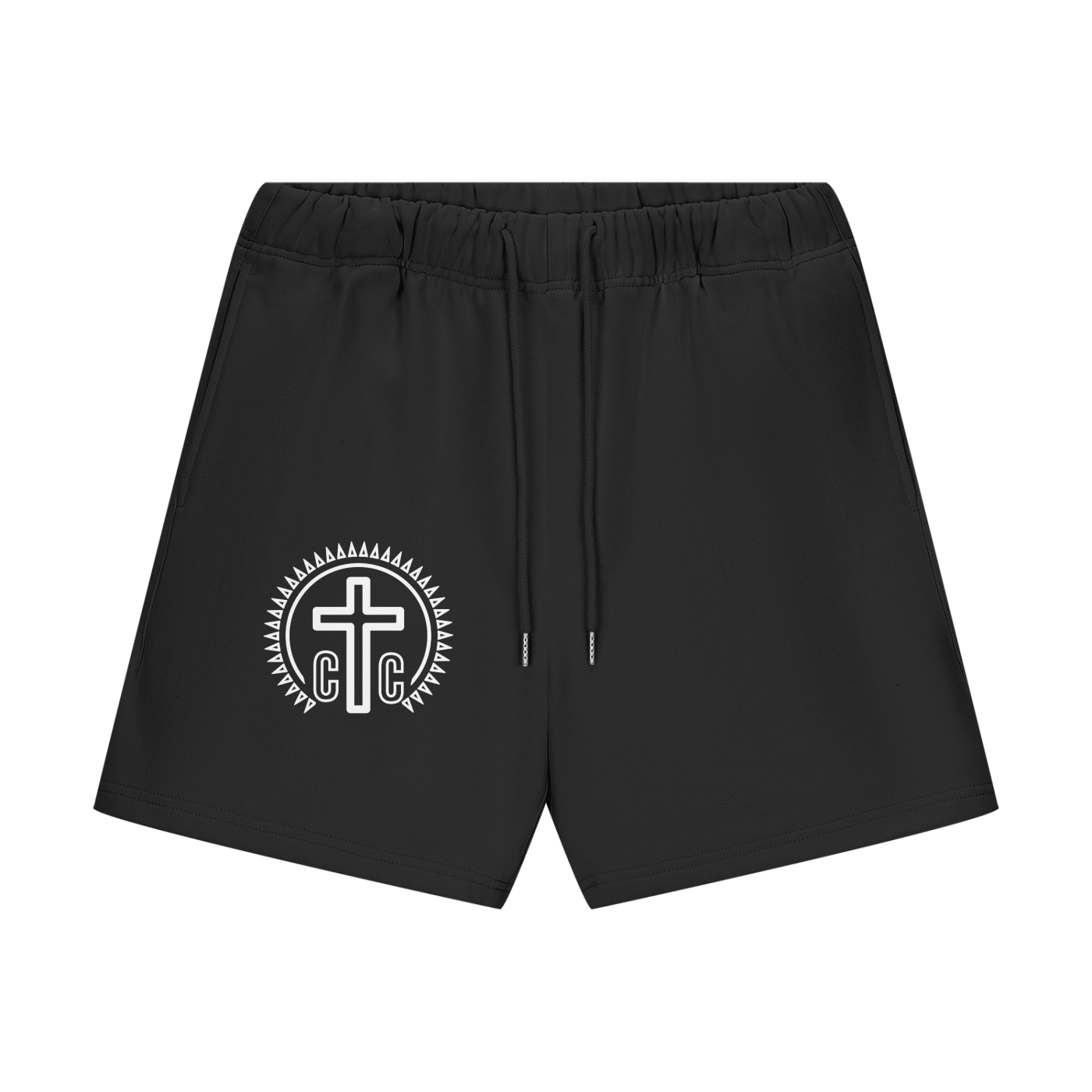 'I Am Christ Centered' Unisex Heavyweight Fleece Shorts