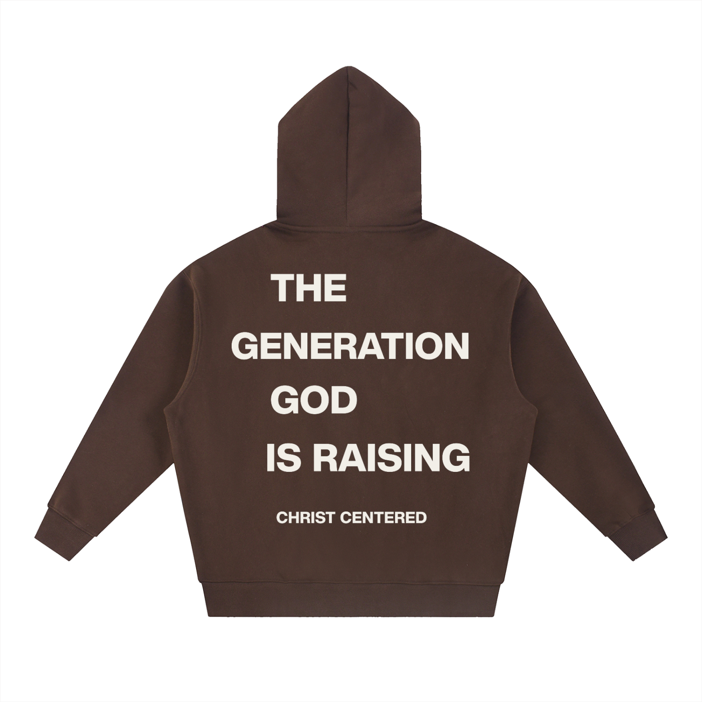 ‘The Gen God Is Raising’ Boxy Fleece Hoodie