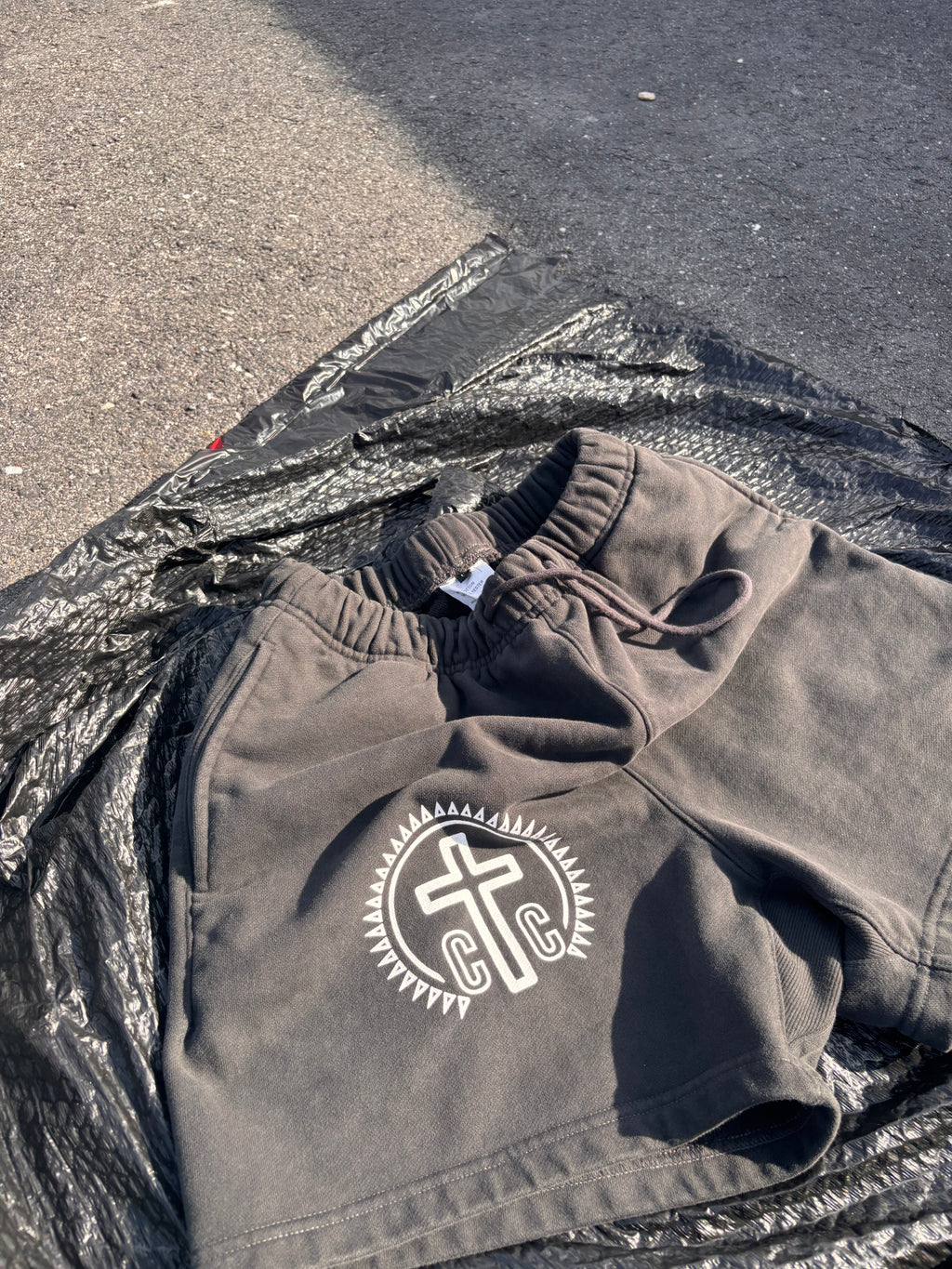 'I Am Christ Centered' Unisex Heavyweight Fleece Shorts