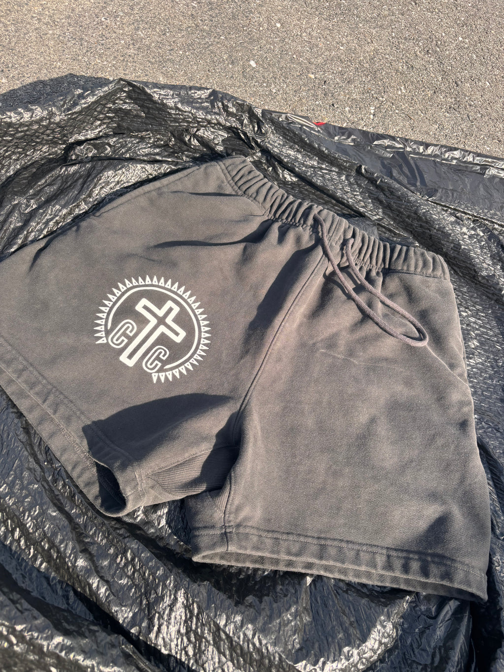 'I Am Christ Centered' Unisex Heavyweight Fleece Shorts