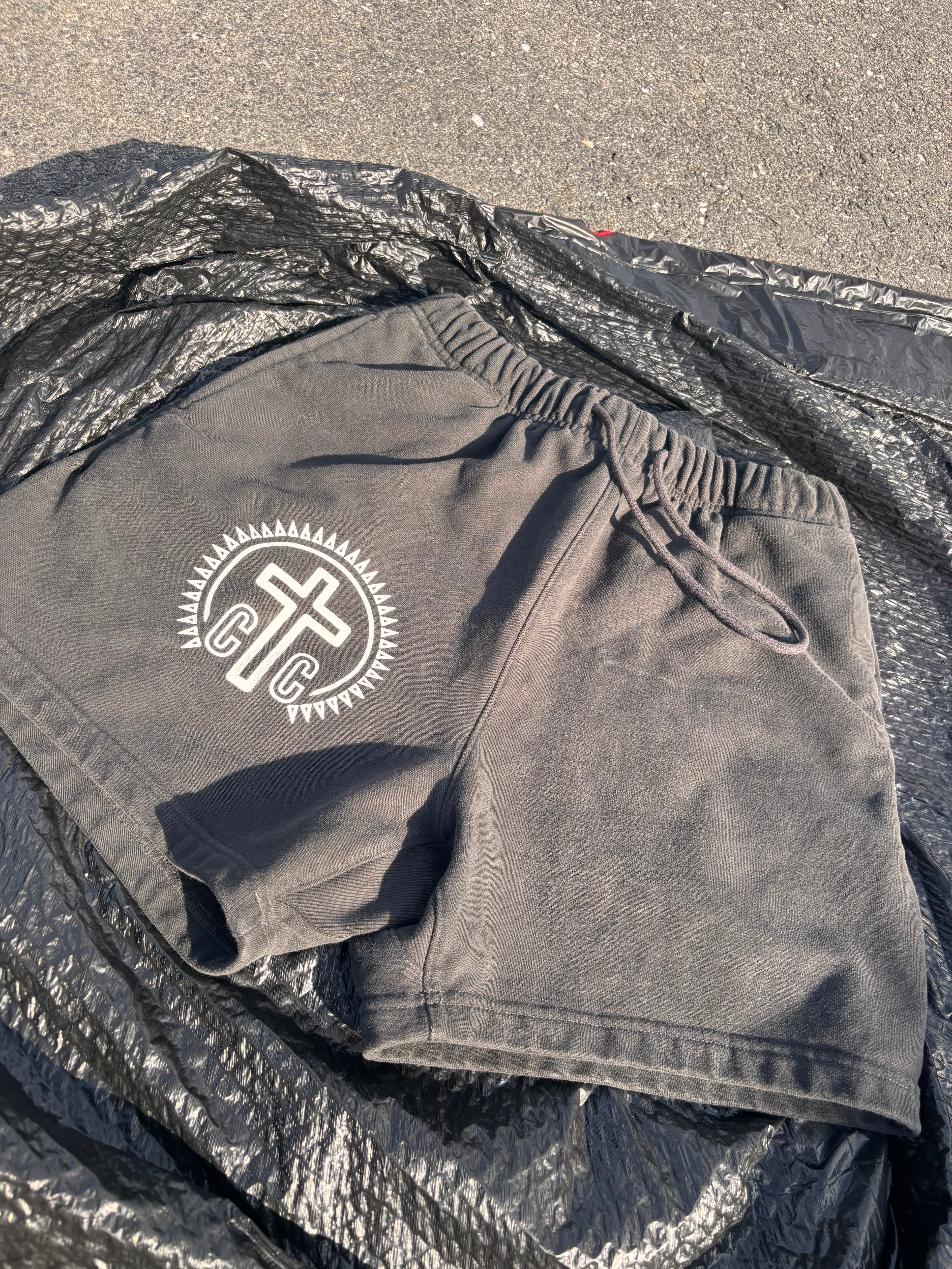 'I Am Christ Centered' Unisex Heavyweight Fleece Shorts