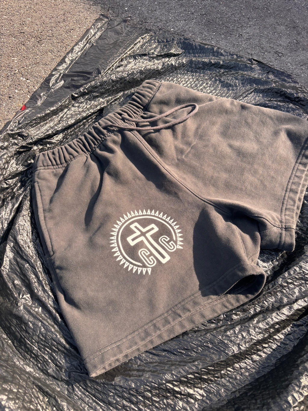 'I Am Christ Centered' Unisex Heavyweight Fleece Shorts