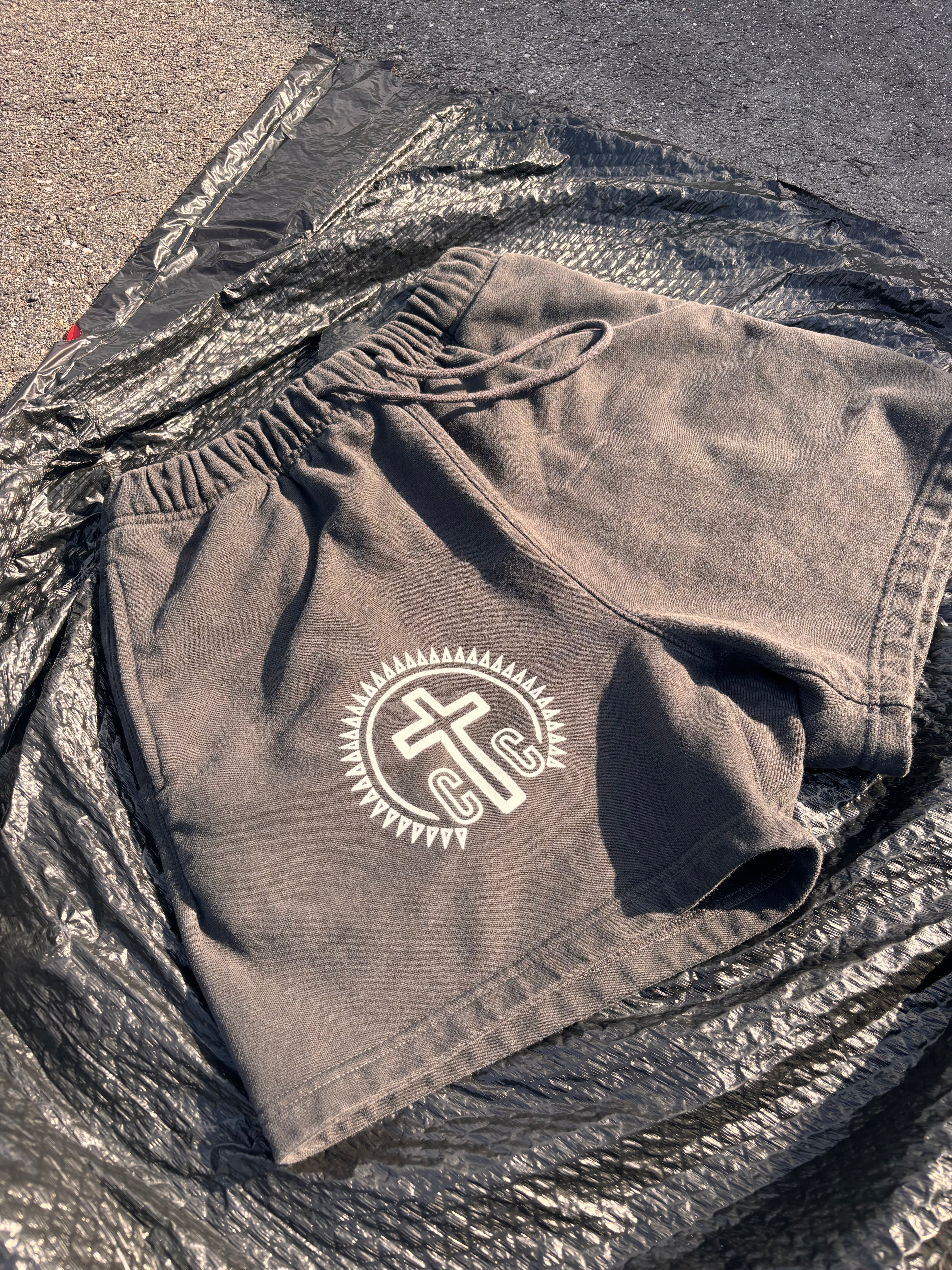 'I Am Christ Centered' Unisex Heavyweight Fleece Shorts