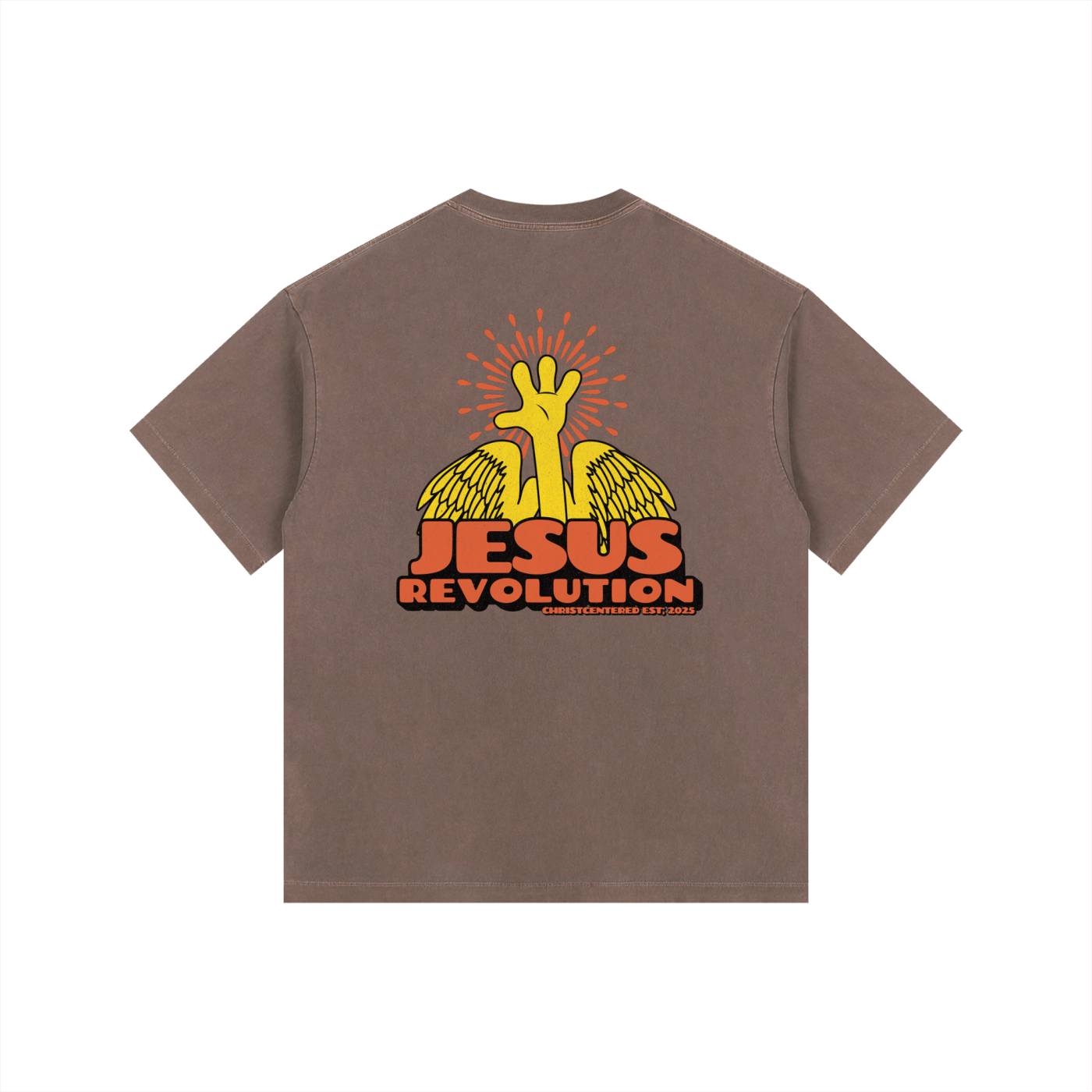 ‘Jesus Revolution’ Washed Oversized Tee