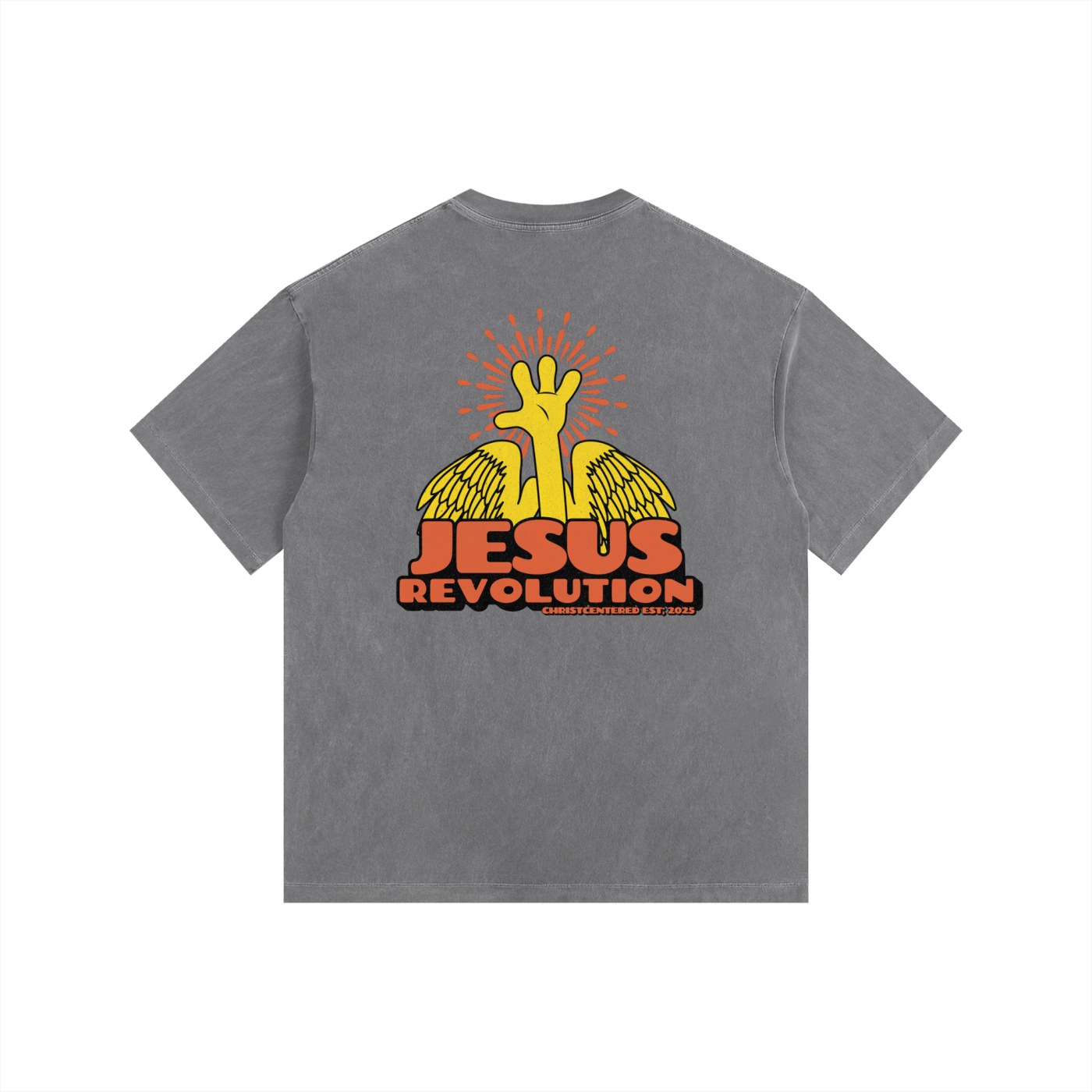 ‘Jesus Revolution’ Washed Oversized Tee