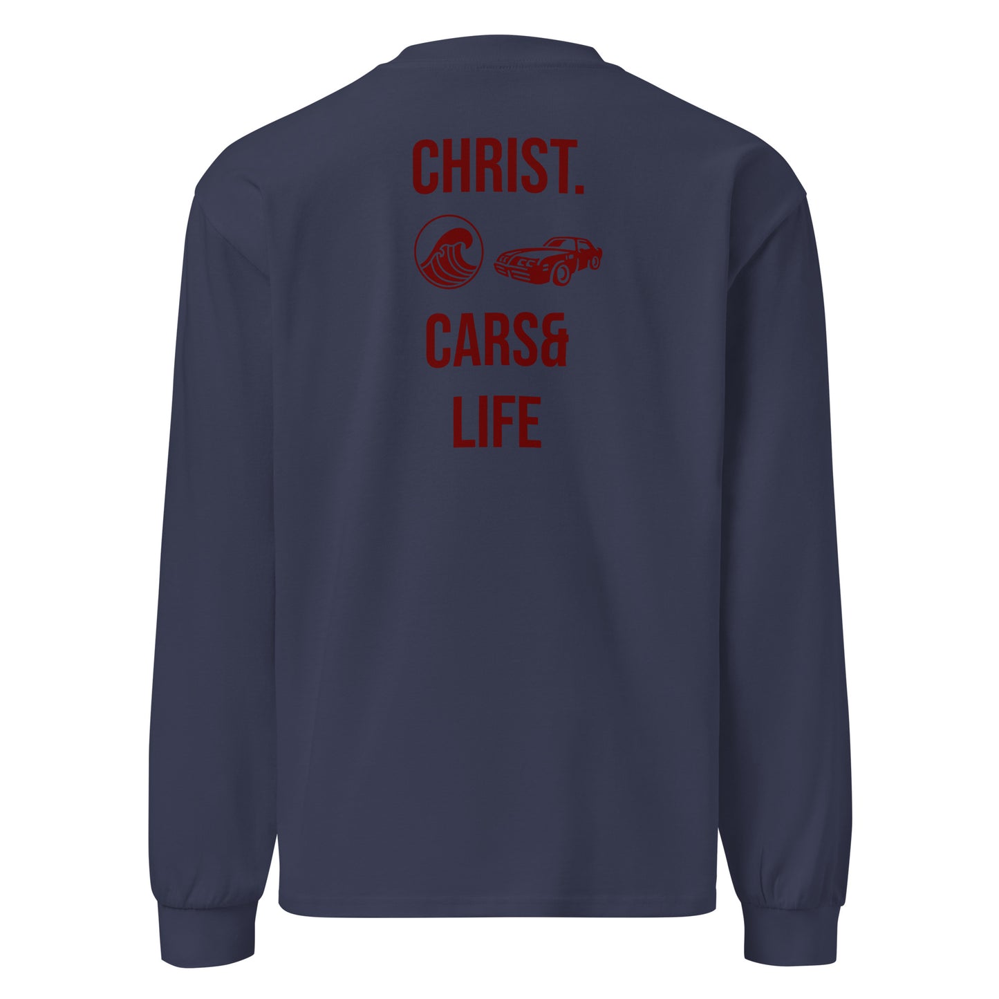 C-C&L Embroidered Sweatshirt | Christian Streetwear | Cross & Colossians 3:23 Graphic